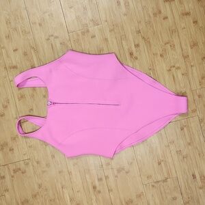 SKIMS Sport Swim: Scoop Neck One Piece Size 2x Hot Pink